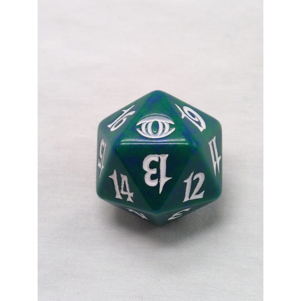 Magic The Gathering Future Sight Green D20 Spindown Die